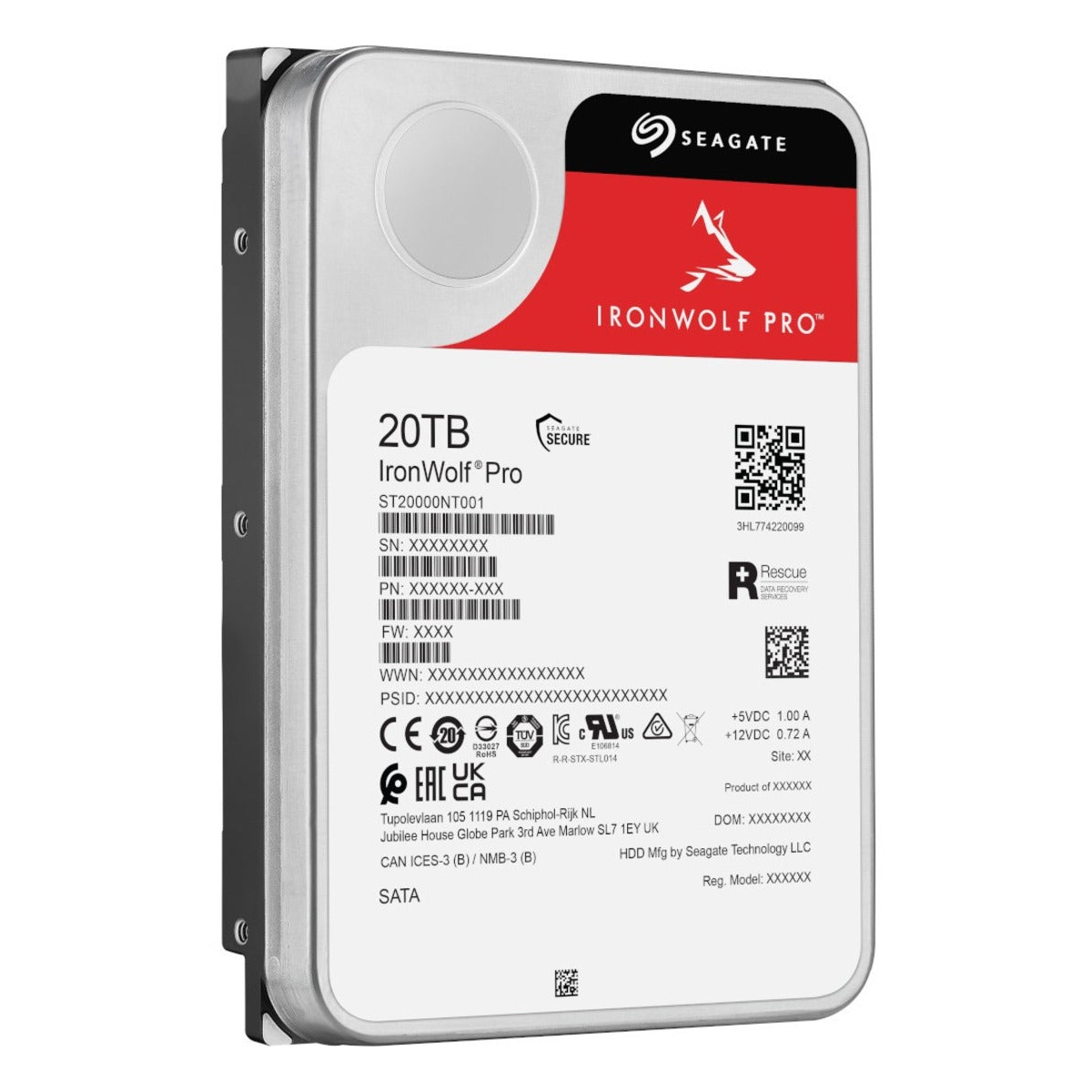 HDD Seagate IronWolf Pro ST20000NT001-FR în Moldova - xstore.md photo 0