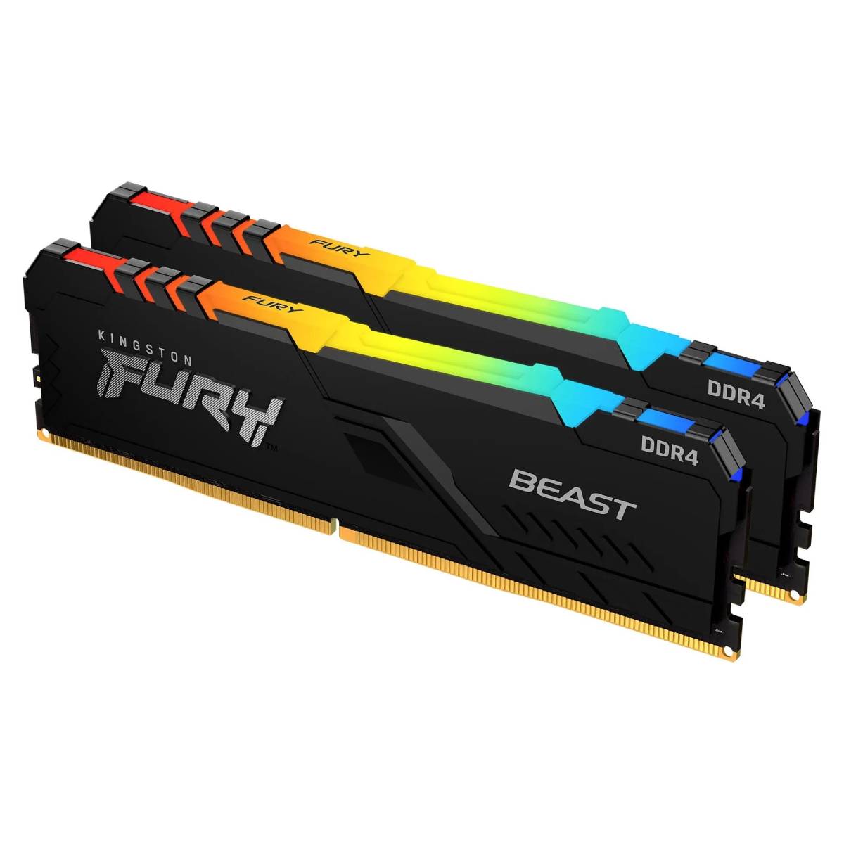 Memorie RAM Kingston FURY Beast RGB KF426C16BBAK2/16 - xstore.md photo 0