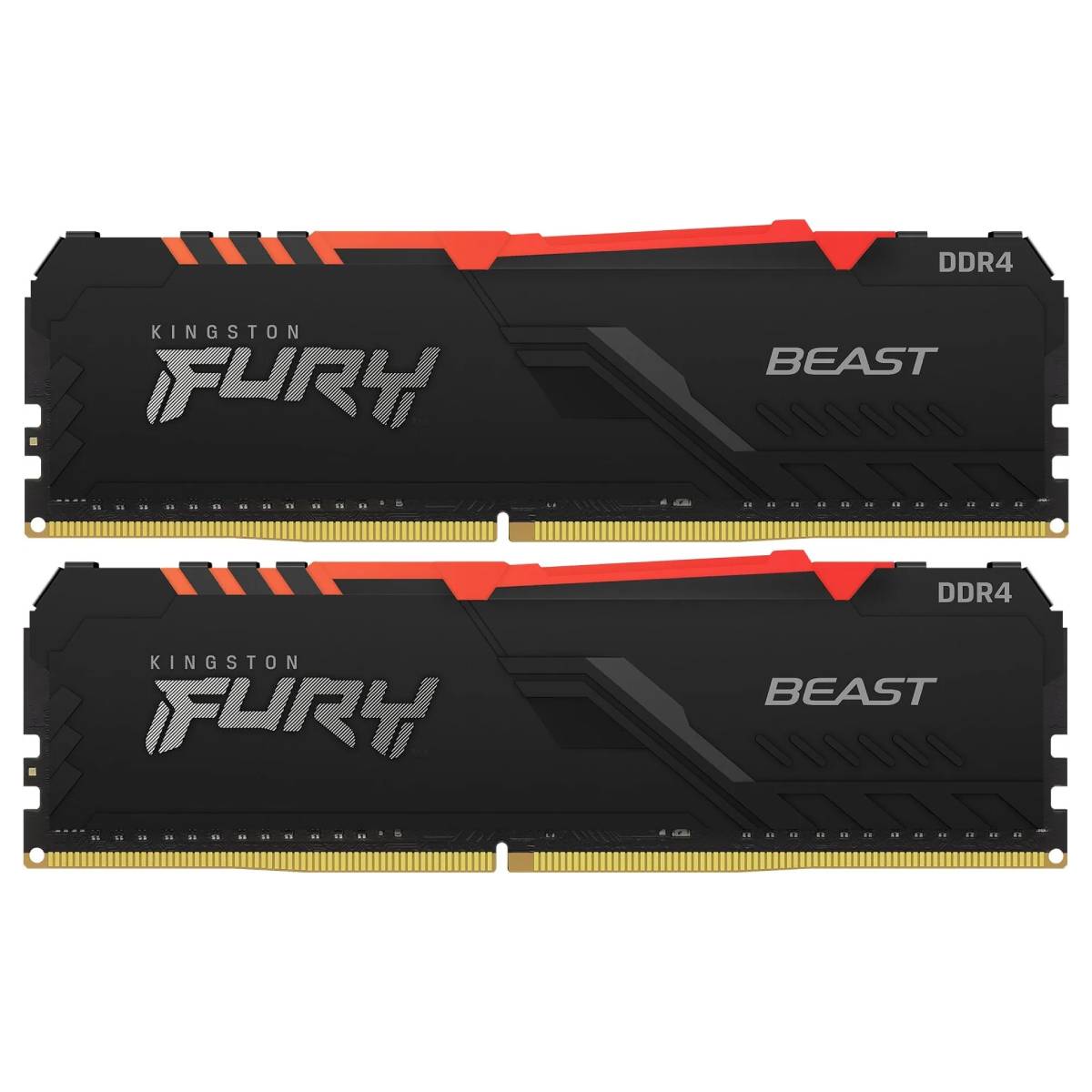 Memorie RAM Kingston FURY Beast RGB KF426C16BBAK2/16 - xstore.md photo