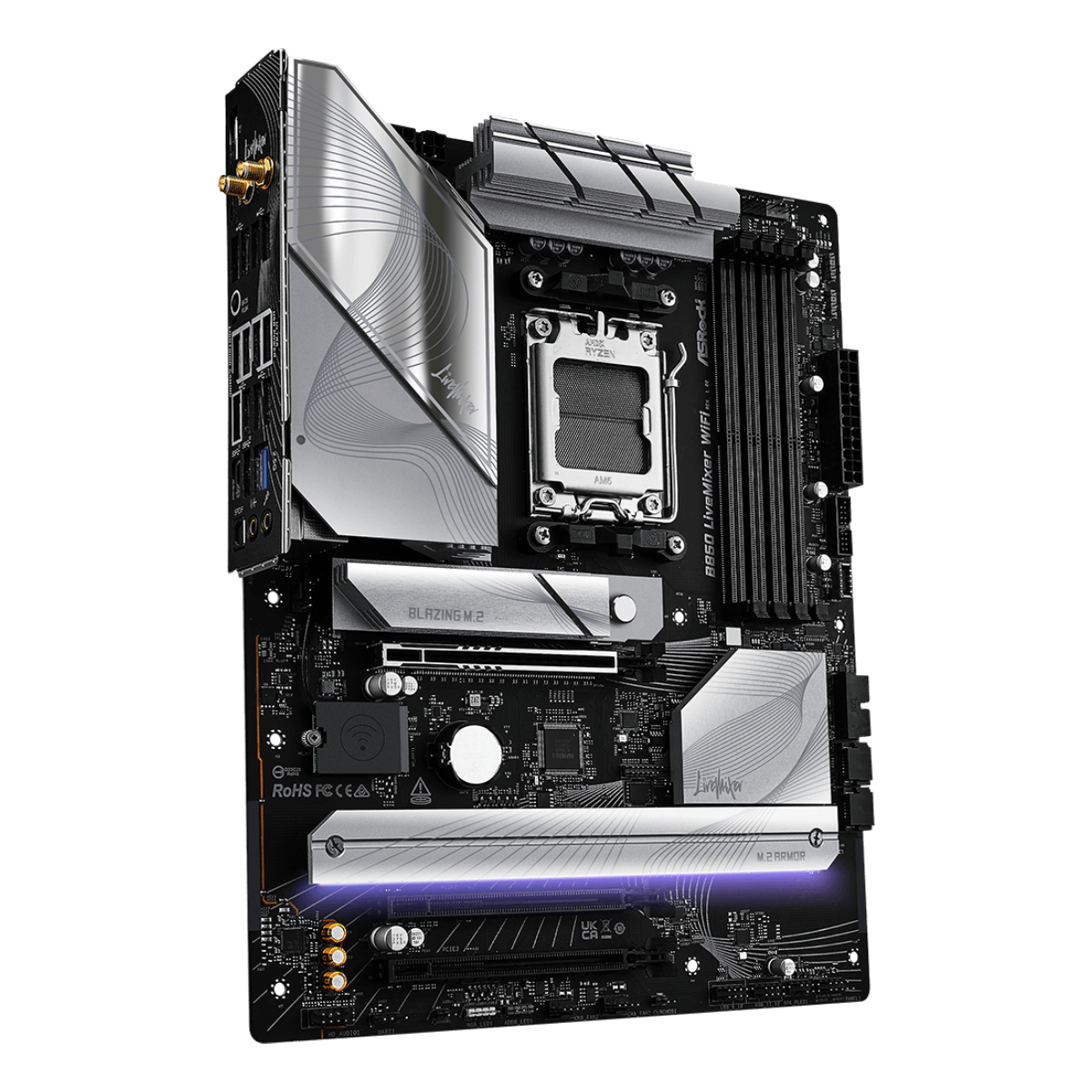 Placă de bază ASRock B850 LiveMixer WiFi - xstore.md photo 3