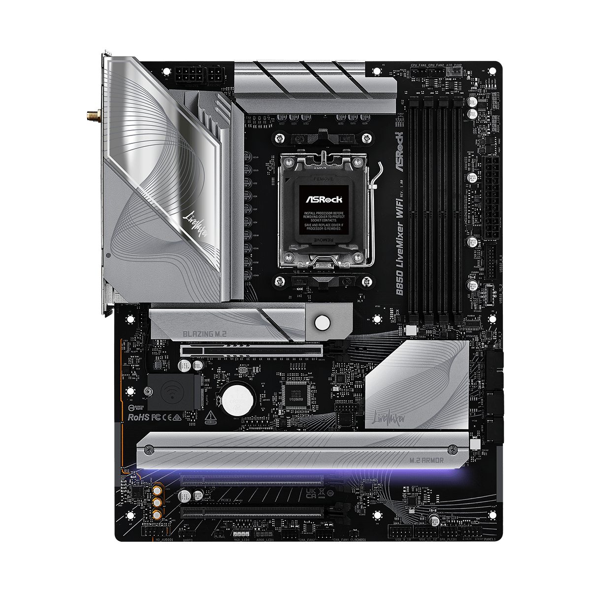 Placă de bază ASRock B850 LiveMixer WiFi - xstore.md photo 0