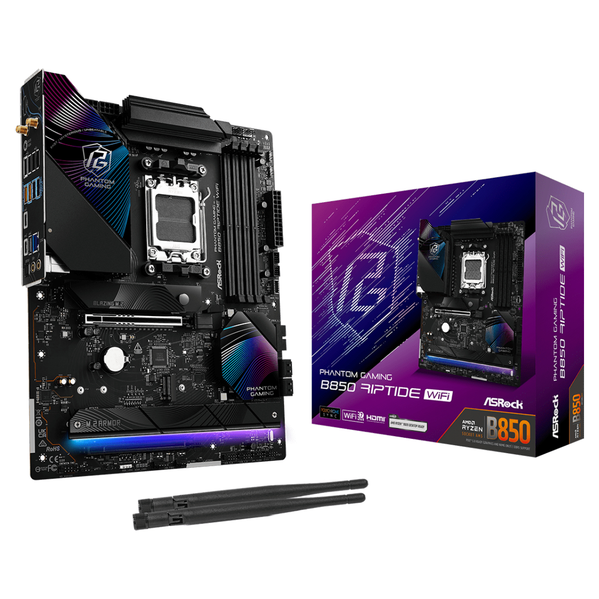 Placă de bază ASRock B850 Riptide WiFi - xstore.md photo