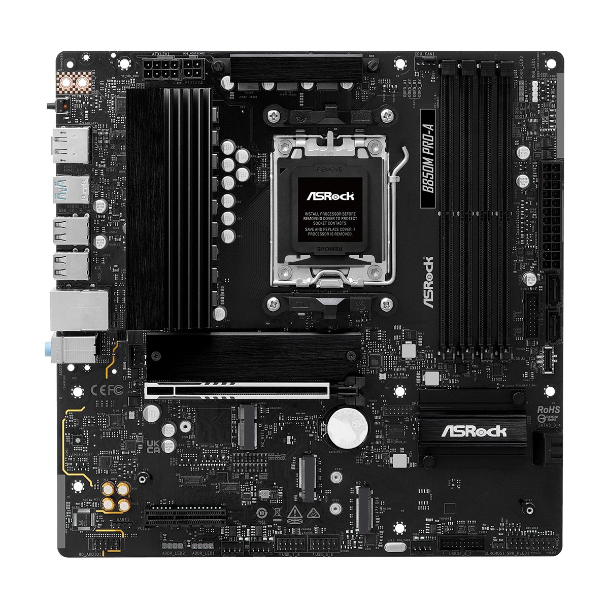 Placă de bază ASRock B850M Pro-A - xstore.md photo 2