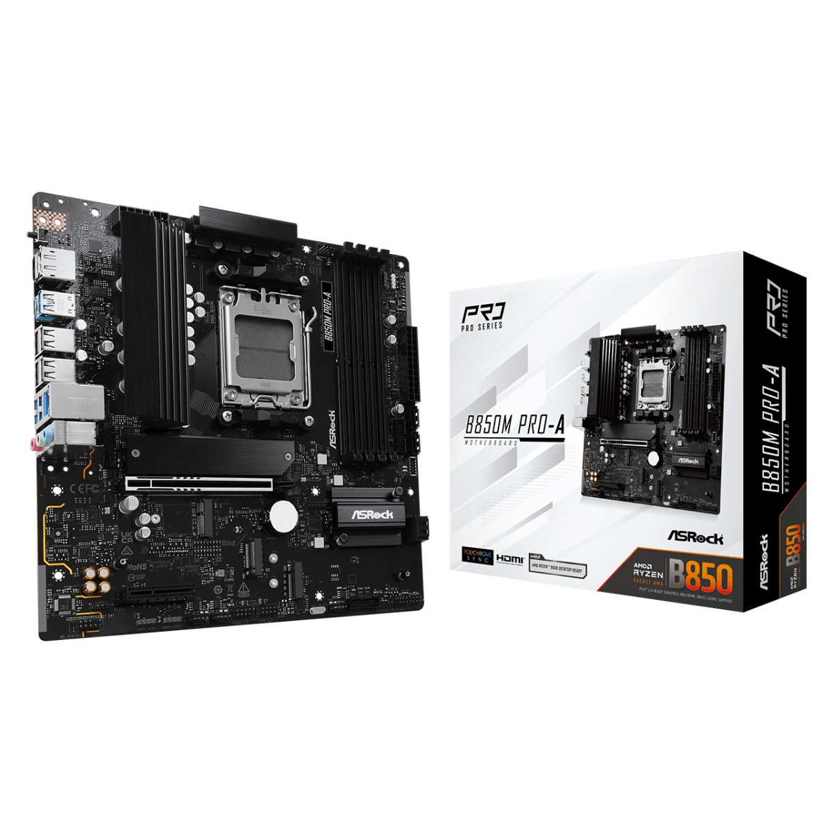 Placă de bază ASRock B850M Pro-A - xstore.md photo