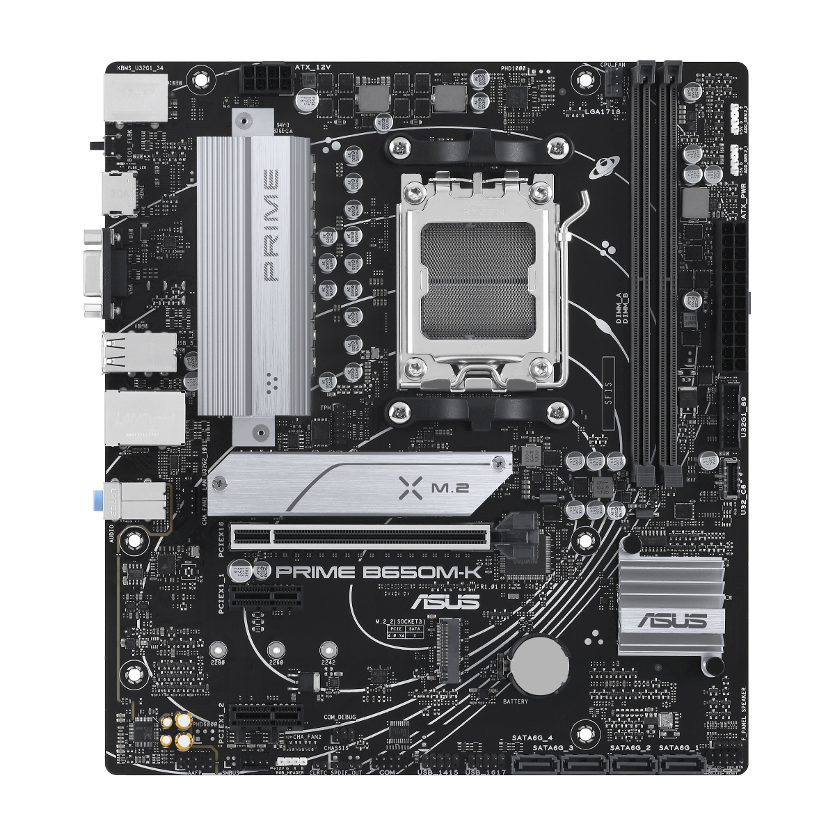 Placă de bază ASUS PRIME B650M-K în Moldova - xstore.md photo 0