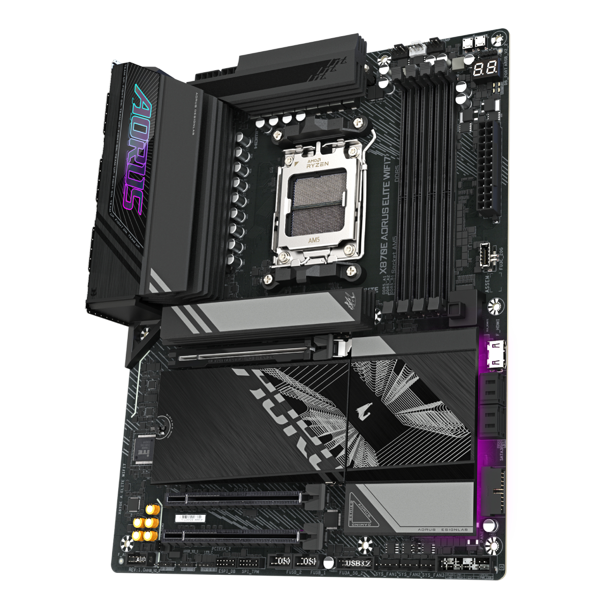 Материнская плата GIGABYTE X870E AORUS ELITE WIFI7 - xstore.md photo 2
