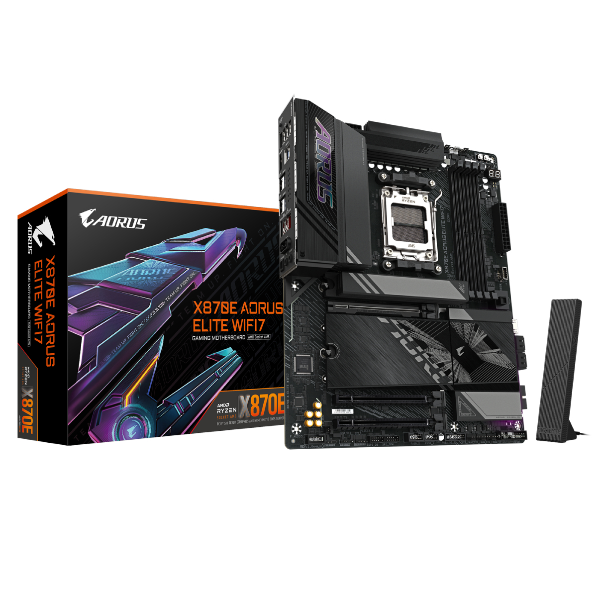Материнская плата GIGABYTE X870E AORUS ELITE WIFI7 - xstore.md photo