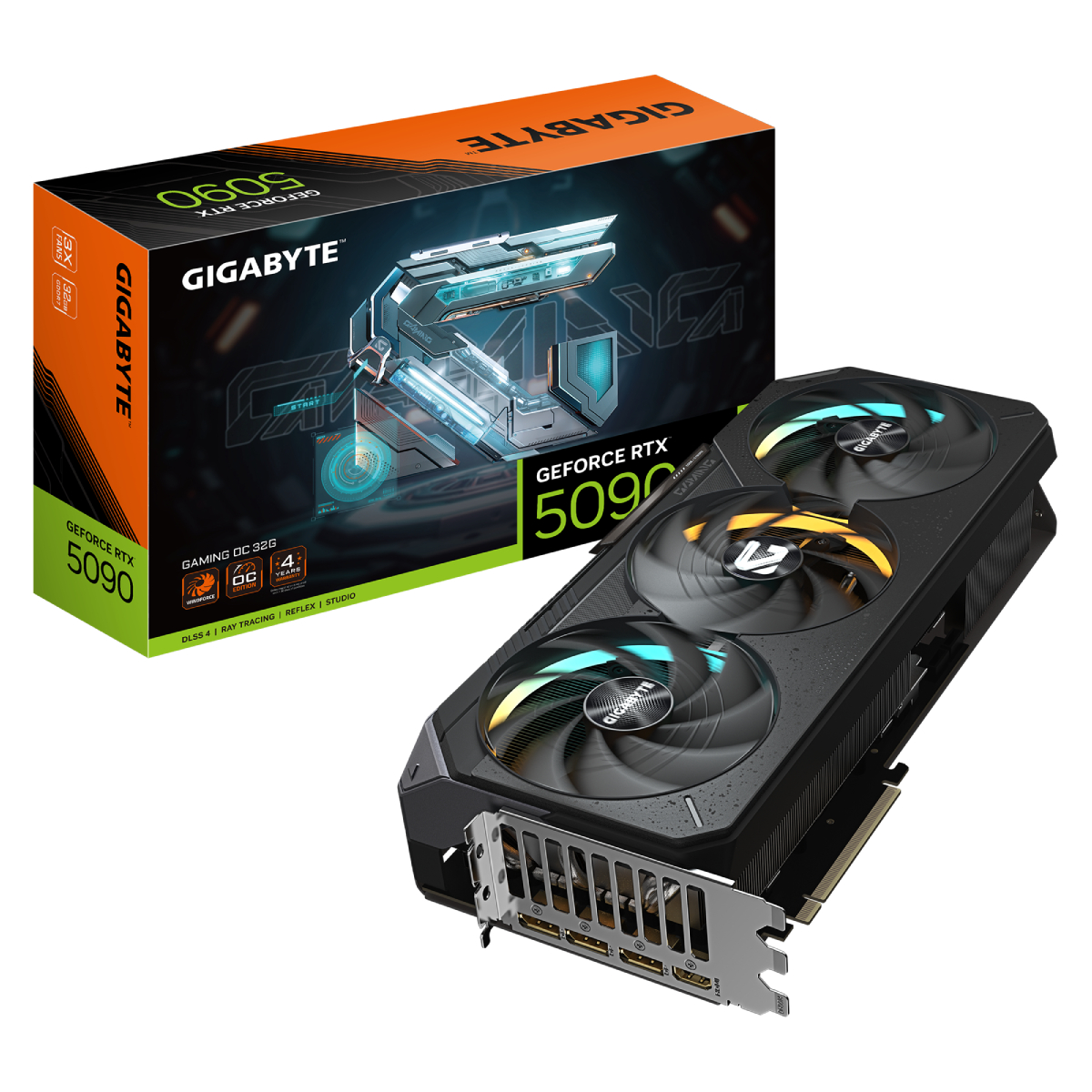 Placă video GIGABYTE GeForce RTX 5090 GAMING OC 32G - xstore.md photo