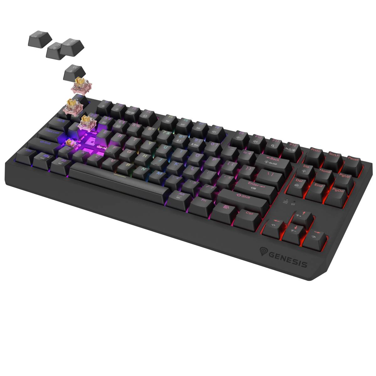 Клавиатура Genesis Thor 230 TKL, Black в Молдове - xstore.md photo 1