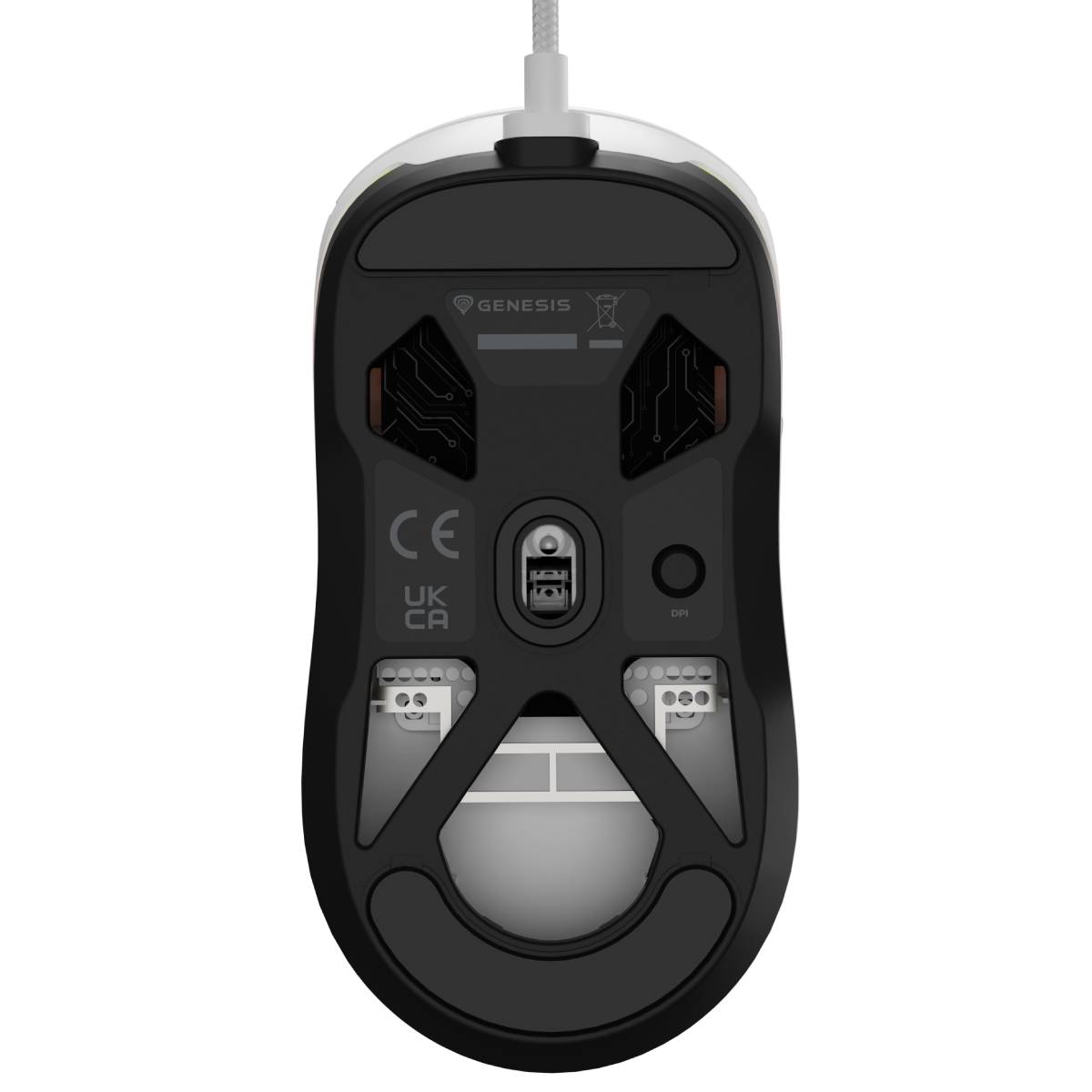 Wired Mouse Genesis Krypton 660, White în Moldova - xstore.md photo 4