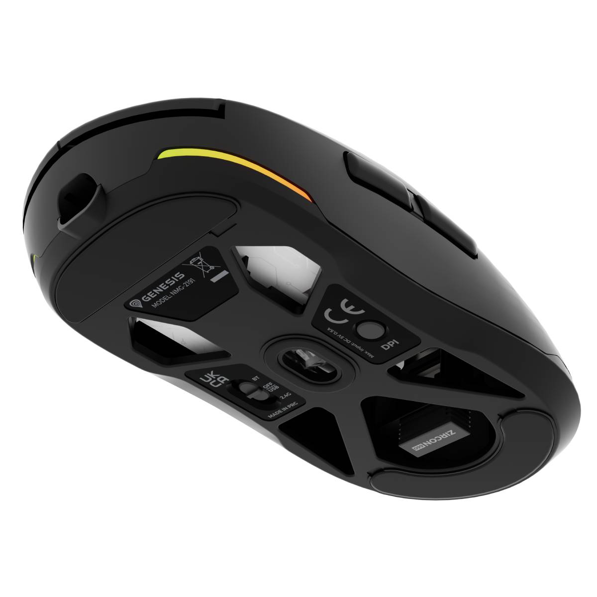 Wireless Mouse Genesis Zircon 660, Black în Moldova - xstore.md photo 4