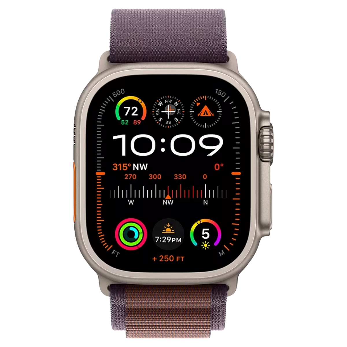 Apple Watch Ultra 2 (MRER3RB/A), Natural Titanium - xstore.md photo 0