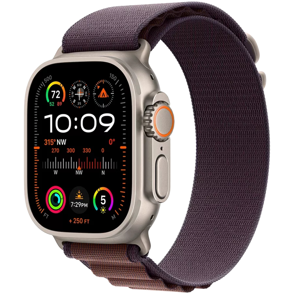 Apple Watch Ultra 2 (MRER3RB/A), Natural Titanium - xstore.md photo