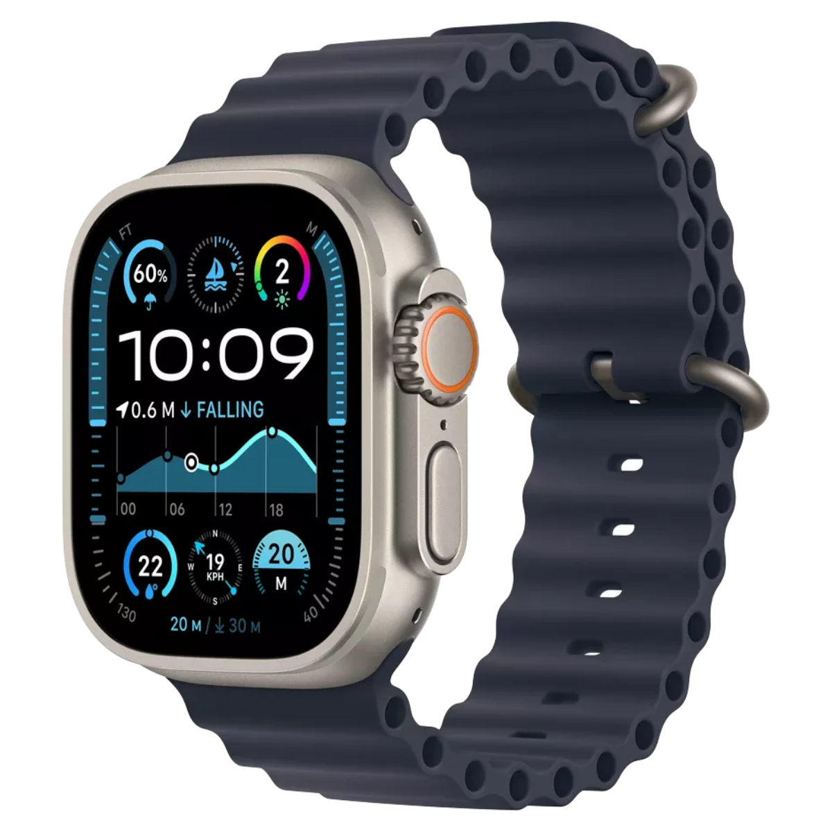 Apple Watch Ultra 2 (MX4D3GK/A), Natural Titanium - xstore.md photo