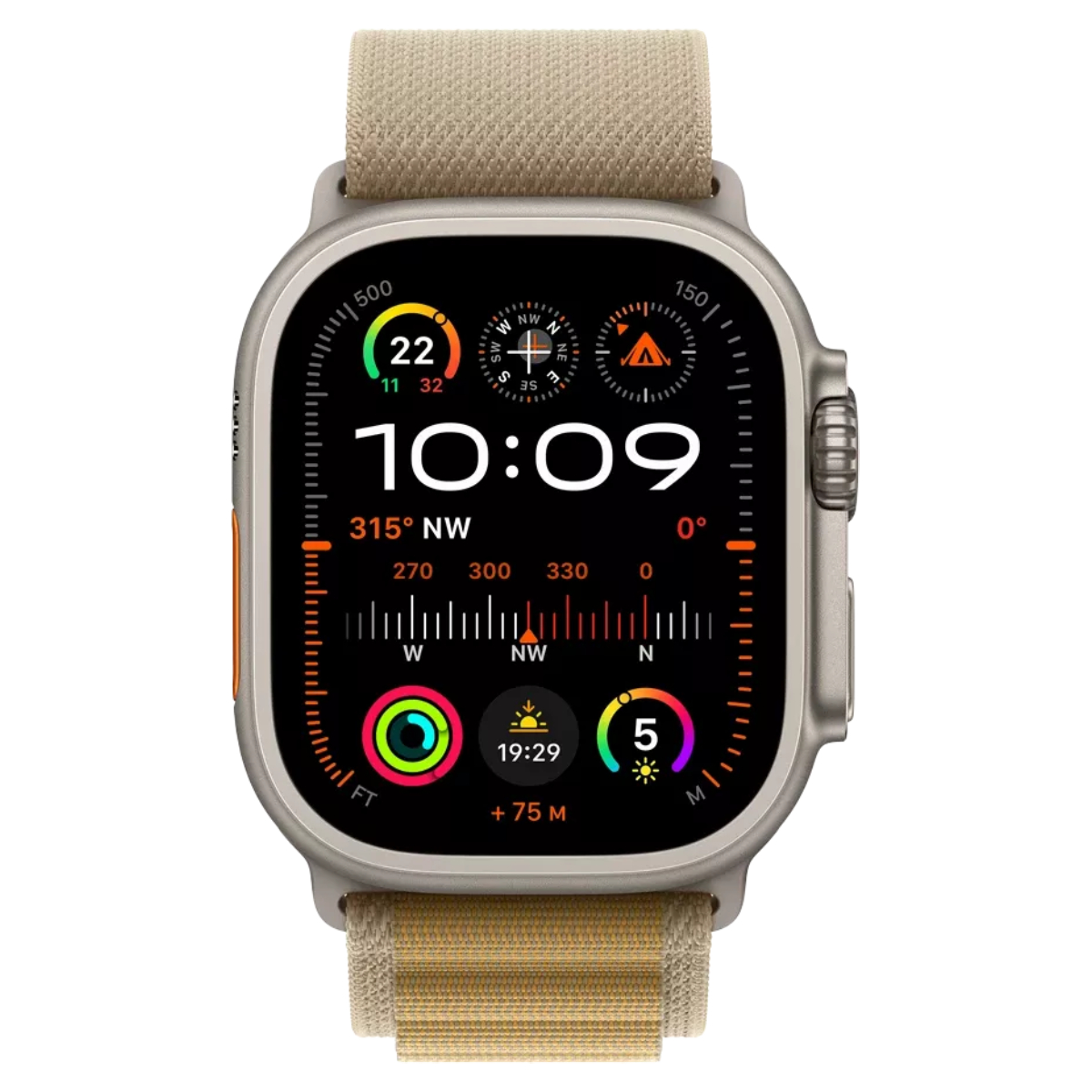 Apple Watch Ultra 2 (MX4F3RB/A), Natural Titanium - xstore.md photo 0