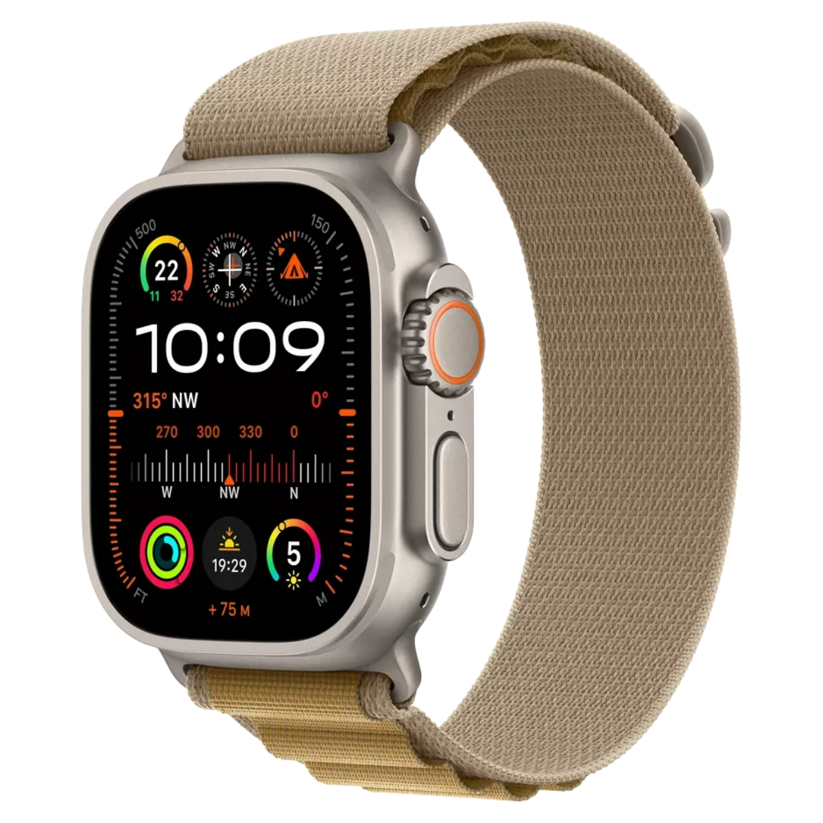 Apple Watch Ultra 2 (MX4F3RB/A), Natural Titanium - xstore.md photo