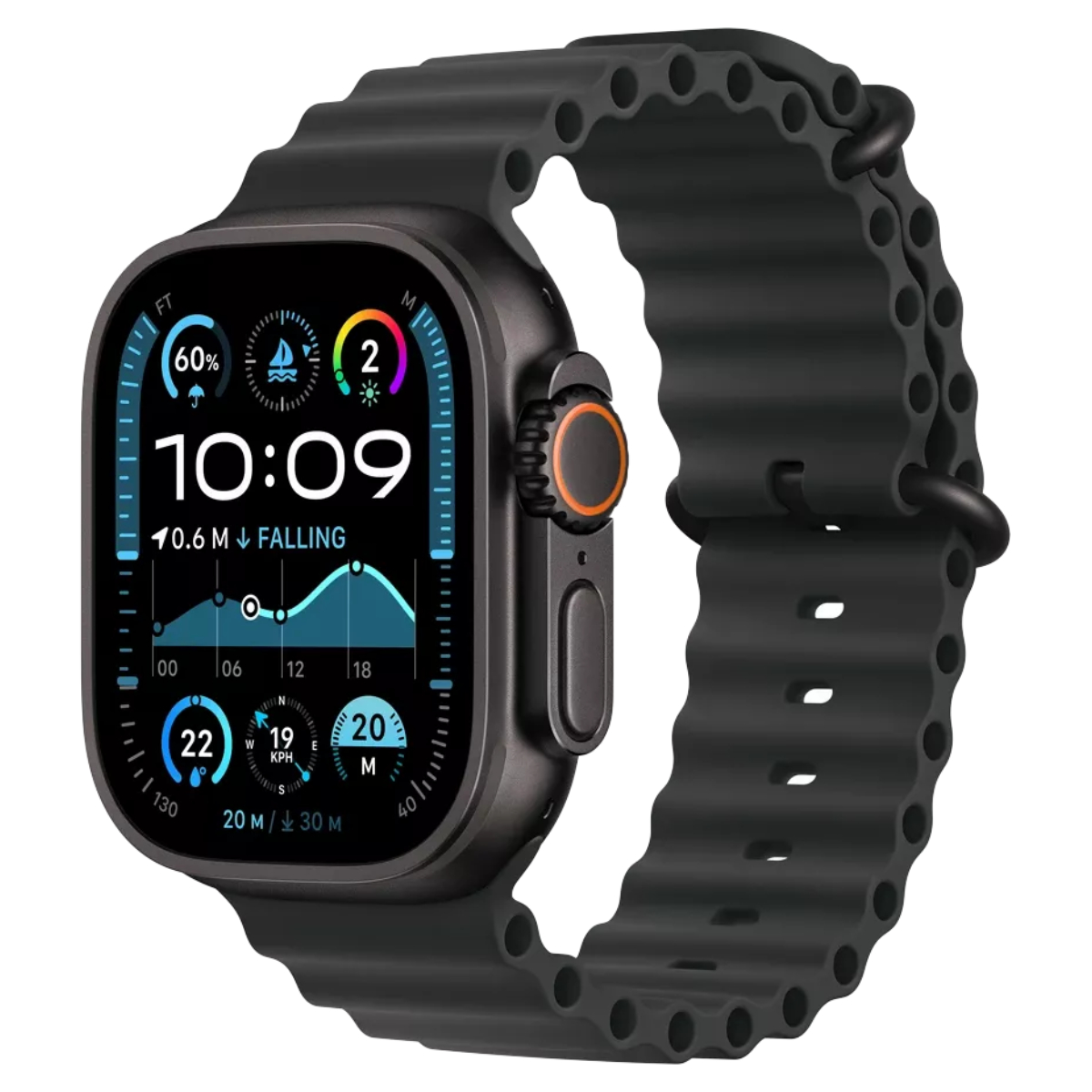 Apple Watch Ultra 2 (MX4P3GK/A), Black Titanium - xstore.md photo