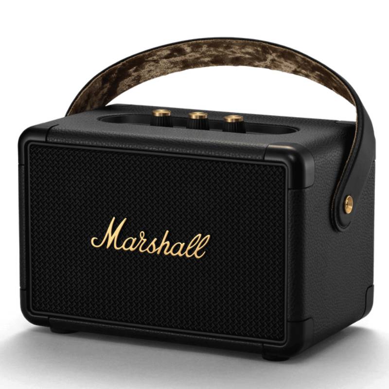 Boxă portabilă Marshall Kilburn II, Black and Brass - xstore.md photo 0