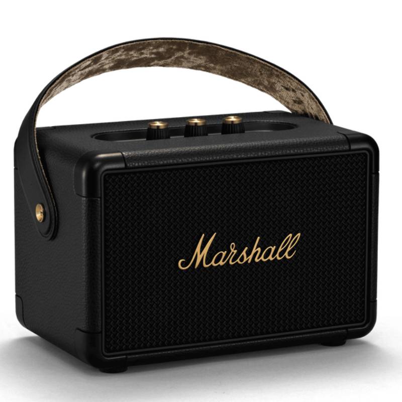 Boxă portabilă Marshall Kilburn II, Black and Brass - xstore.md photo 1