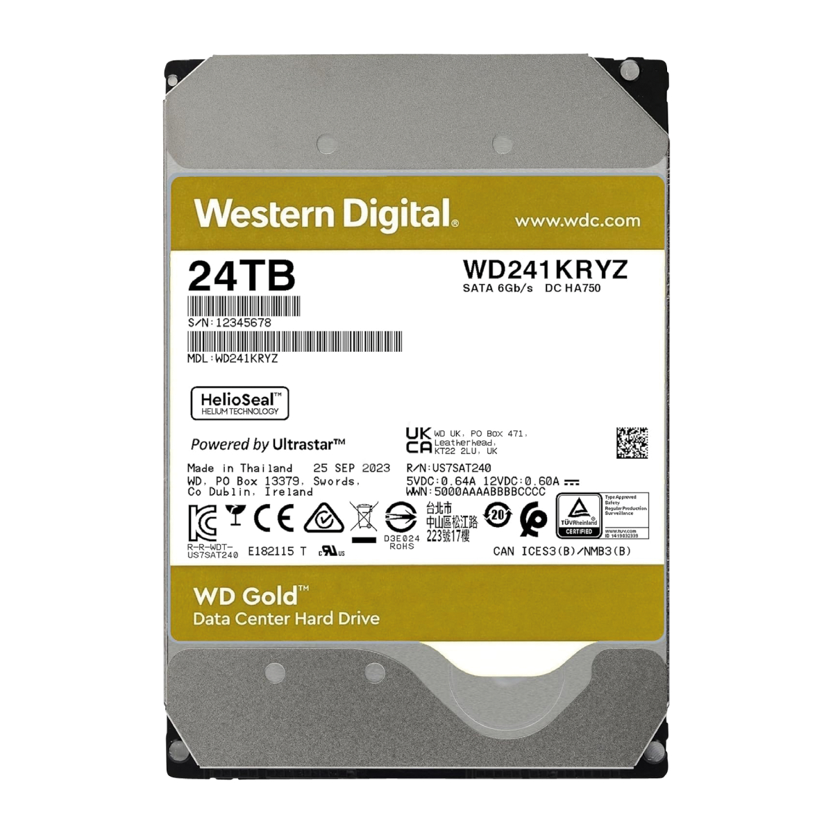 HDD WD Gold WD241KRYZ в Молдове - xstore.md photo 0