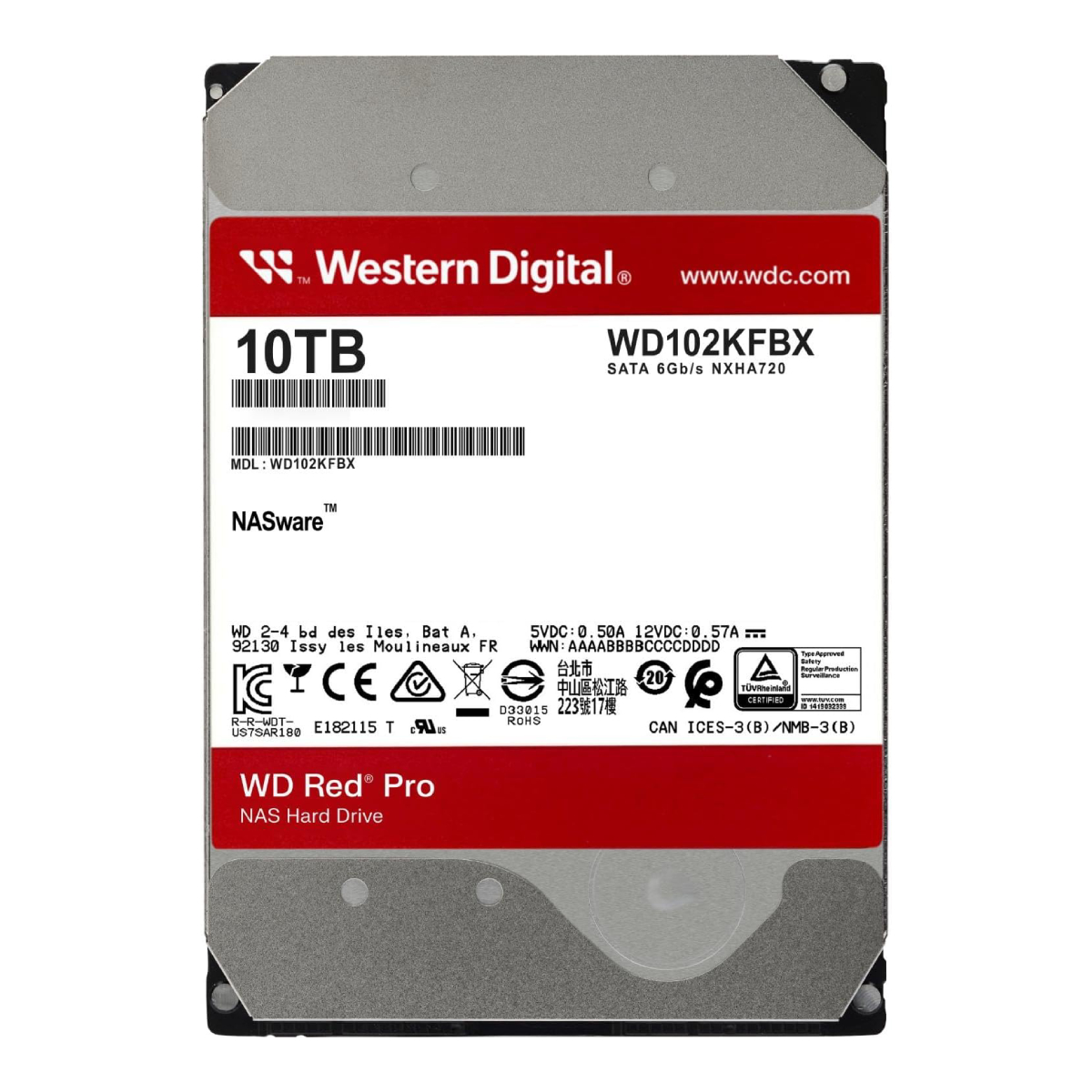 HDD WD Red Pro WD102KFBX в Молдове - xstore.md photo 0