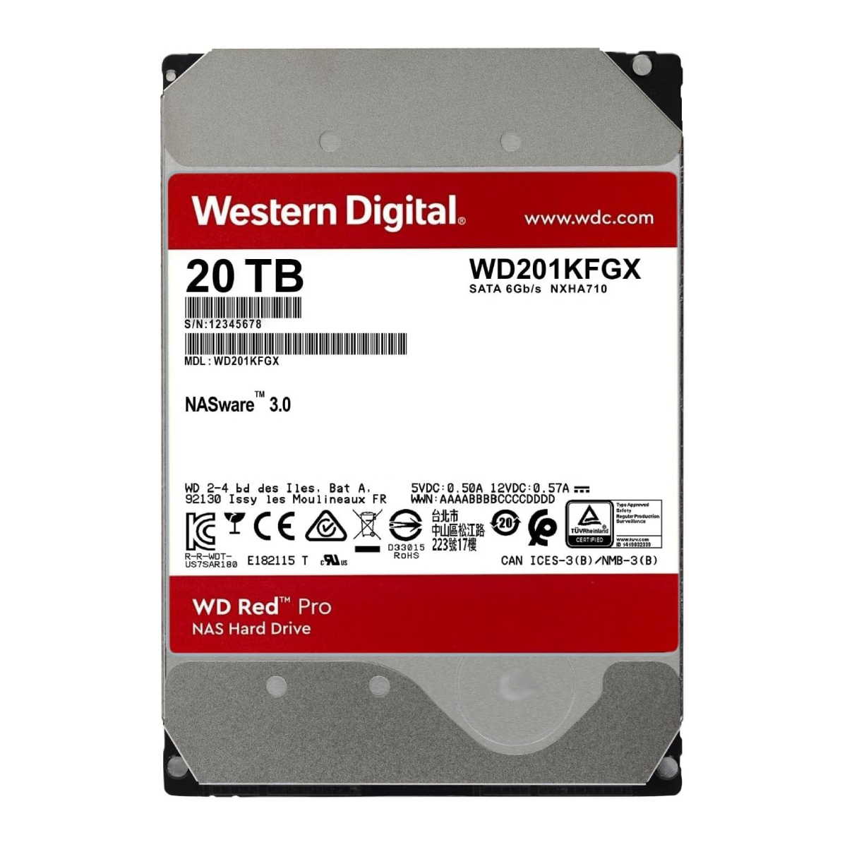 HDD WD Red Pro WD201KFGX в Молдове - xstore.md photo 0