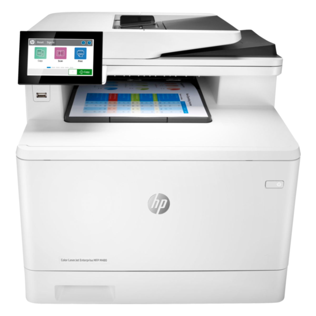 Принтер HP LaserJet Enterprise MFP M480f в Молдове - xstore.md photo