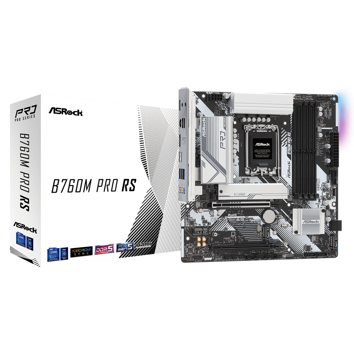 Placă de bază ASRock B760M PRO RS în Moldova - xstore.md photo
