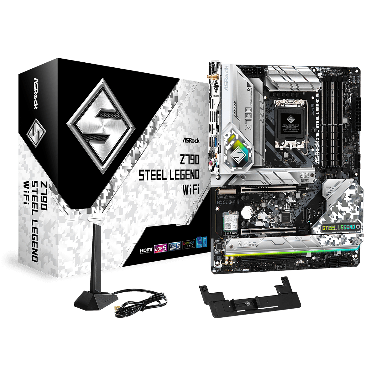Placă de bază ASRock Z790 STEEL LEGEND WIFI - xstore.md photo