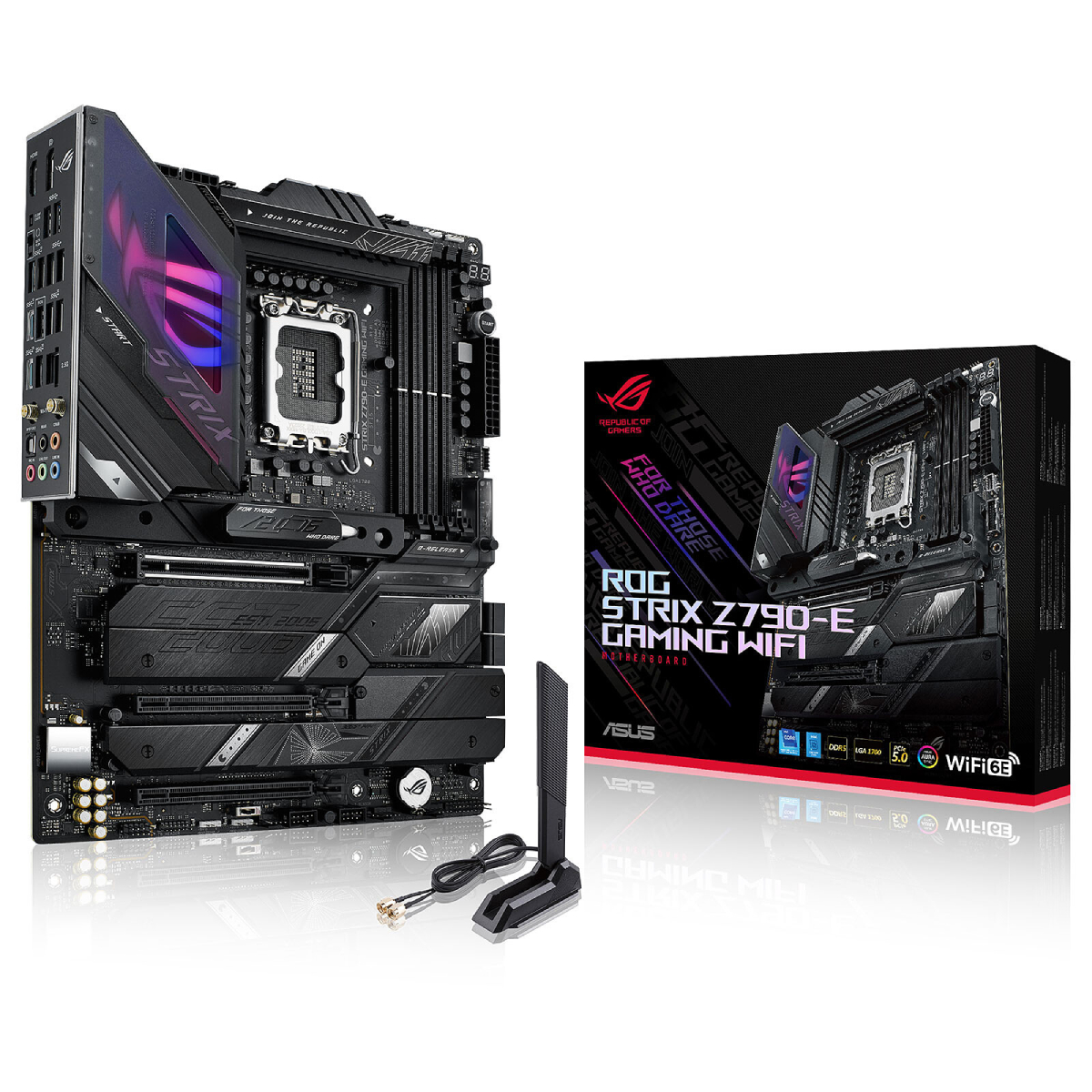 Материнская плата ASUS ROG STRIX Z790-E GAMING WIFI - xstore.md photo