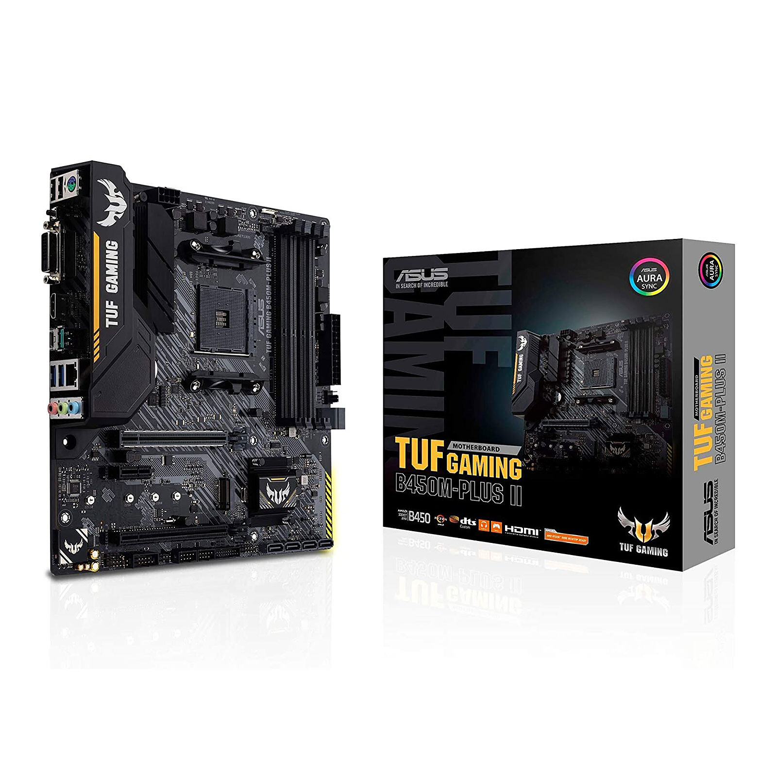 Placă de bază ASUS TUF GAMING B450M-PLUS II în Moldova - xstore.md photo