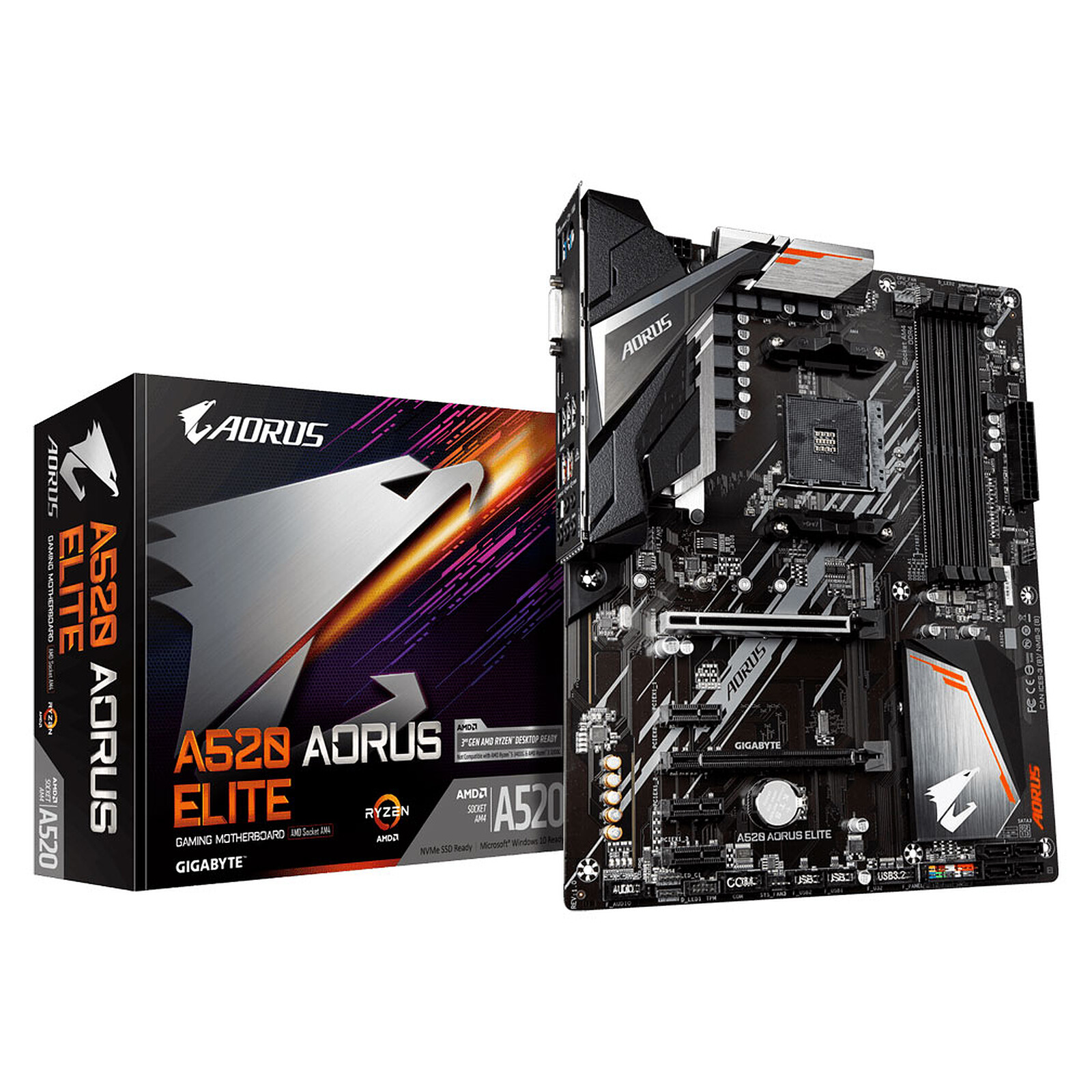 Placă de bază GIGABYTE A520 AORUS Elite în Moldova - xstore.md photo