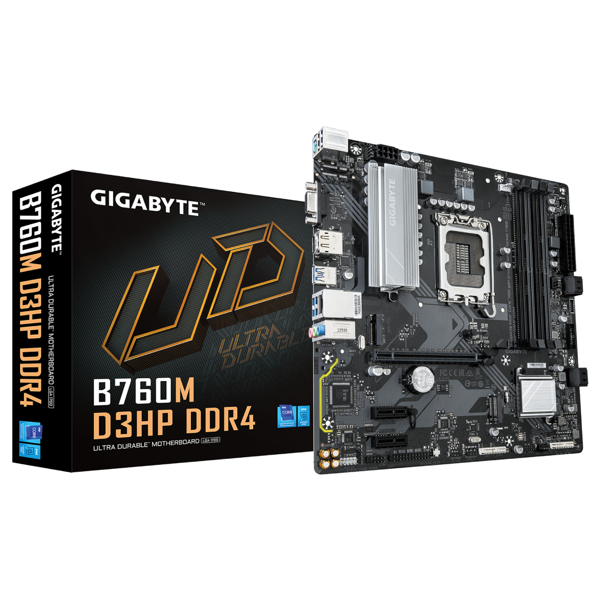 Placă de bază GIGABYTE B760M D3HP DDR4 - xstore.md photo