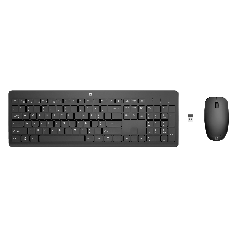 Tastatură fără fir + Mouse HP 230, Black - xstore.md photo