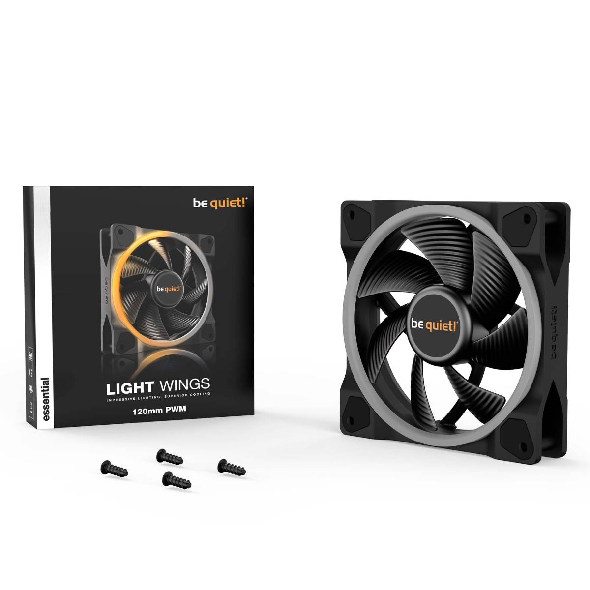 Ventilator be quiet! Light Wings 120 în Moldova - xstore.md photo 2