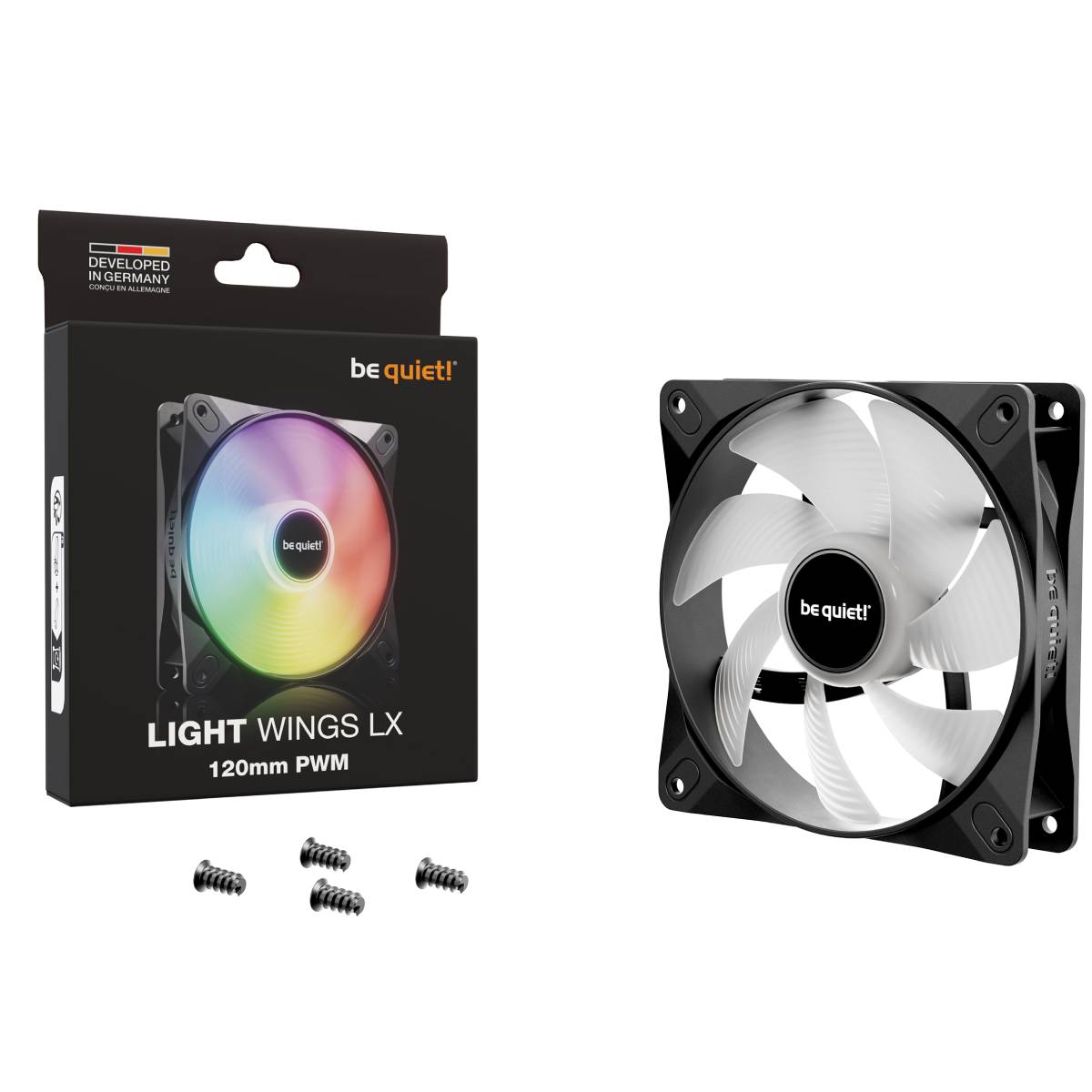 Ventilator be quiet! Light Wings LX 120 în Moldova - xstore.md photo 2