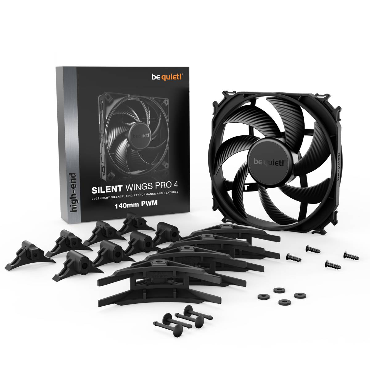 Ventilator be quiet! Silent Wings Pro 4 140 în Moldova - xstore.md photo 1