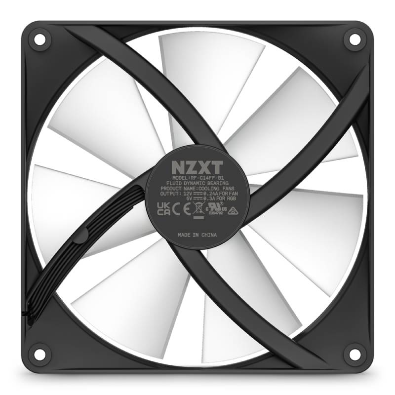 Ventilator NZXT F140 RGB Core, Black în Moldova - xstore.md photo 4