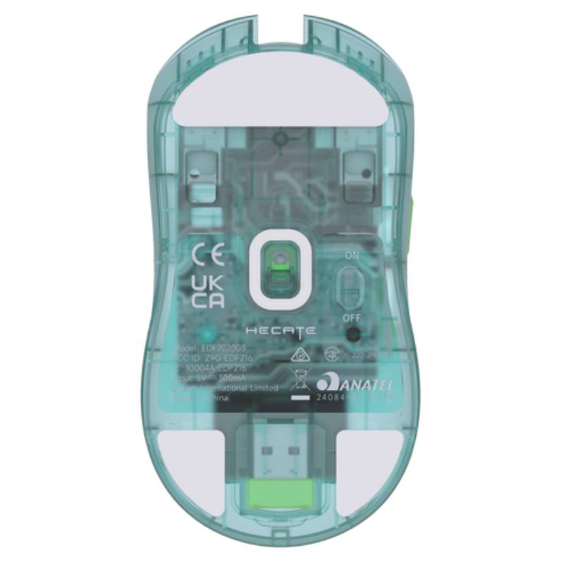 Wireless Mouse Edifier HECATE G3M PRO Transparent, Blue - xstore.md photo 4