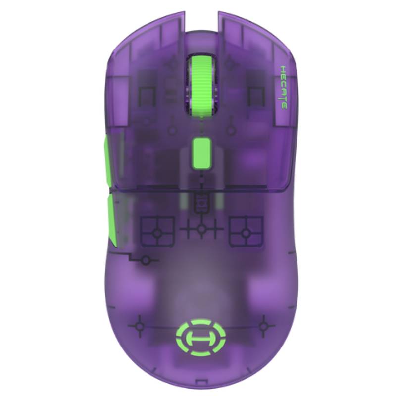 Wireless Mouse Edifier HECATE G3M PRO Transparent, Purple - xstore.md photo
