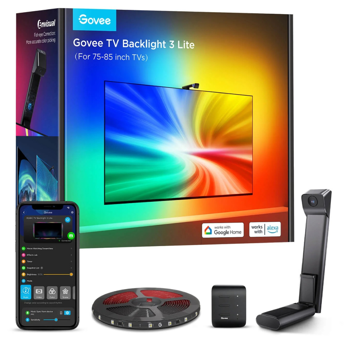 Bandă LED Govee TV Backlight 3 Lite în Moldova - xstore.md photo