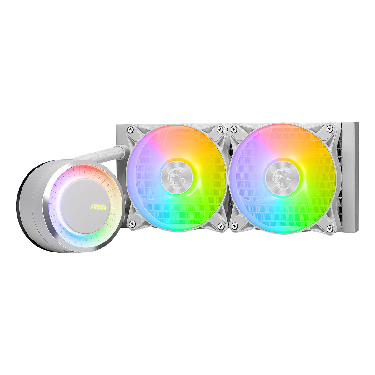 Cooler MSI MAG CORELIQUID E240, White în Moldova - xstore.md photo 0