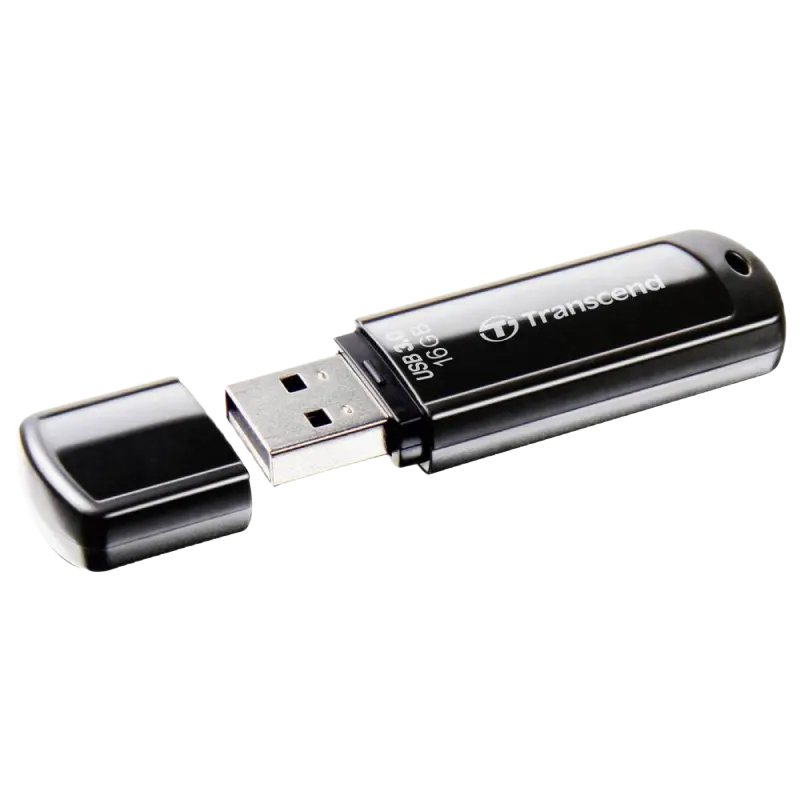 USB Flash Transcend JetFlash 700 16GB, Black în Moldova - xstore.md photo 1