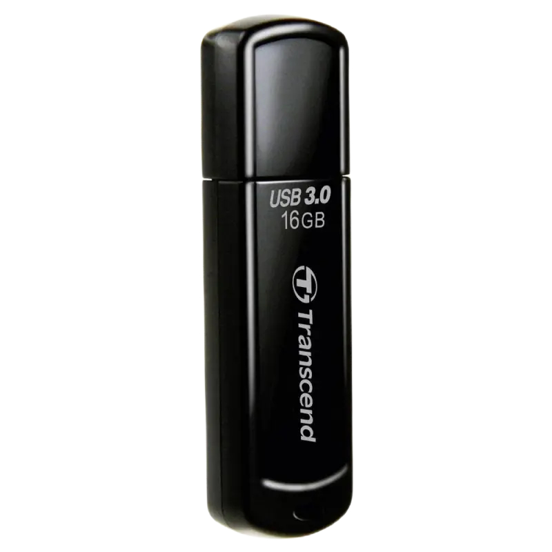 USB Flash Transcend JetFlash 700 16GB, Black în Moldova - xstore.md photo 0