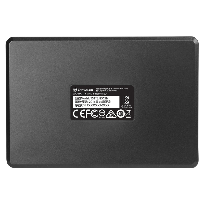 HDD Extern Transcend StoreJet 25C3N TS1TSJ25C3N în Moldova - xstore.md photo 3