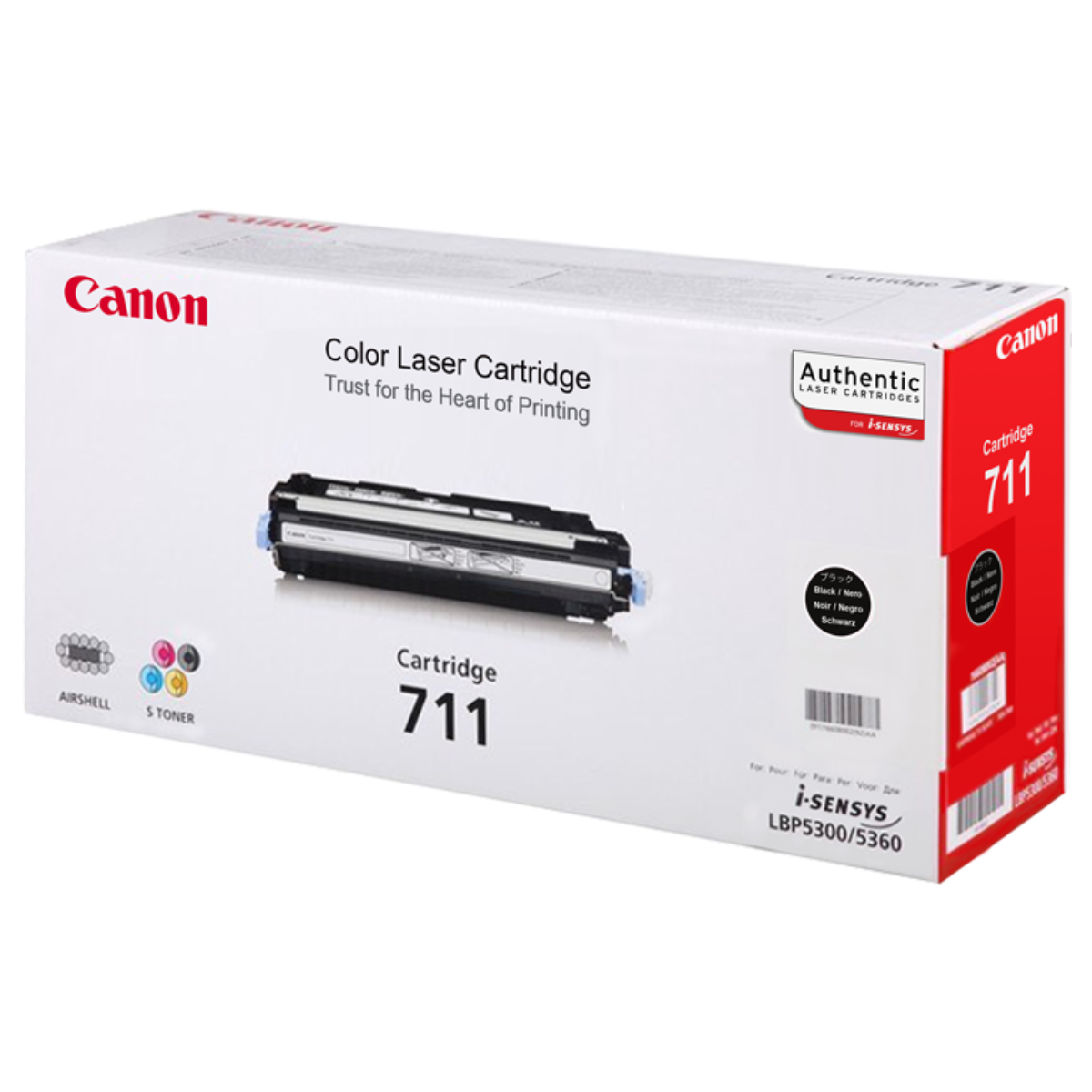 Лазерный Картридж Canon 711 Black (1660B002) - xstore.md photo