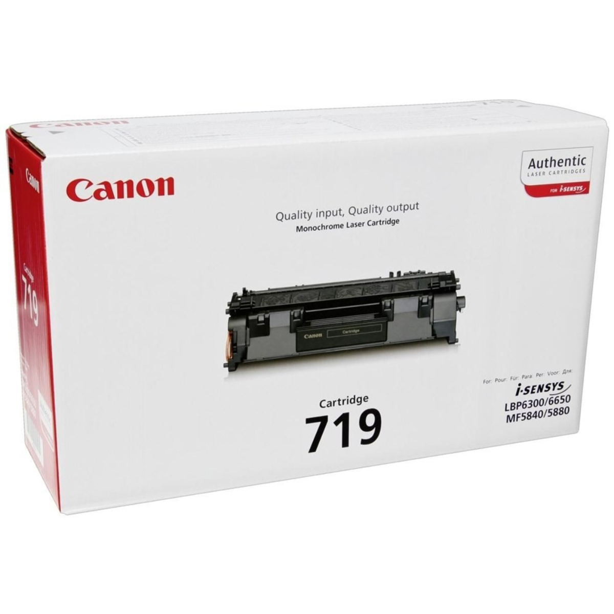 Лазерный Картридж Canon 719 Black (3479B002) - xstore.md photo