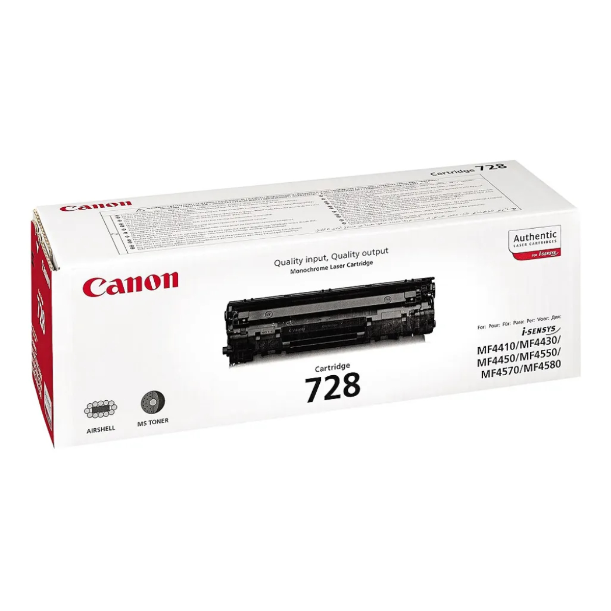 Лазерный Картридж Canon 728 Black (3500B002) - xstore.md photo