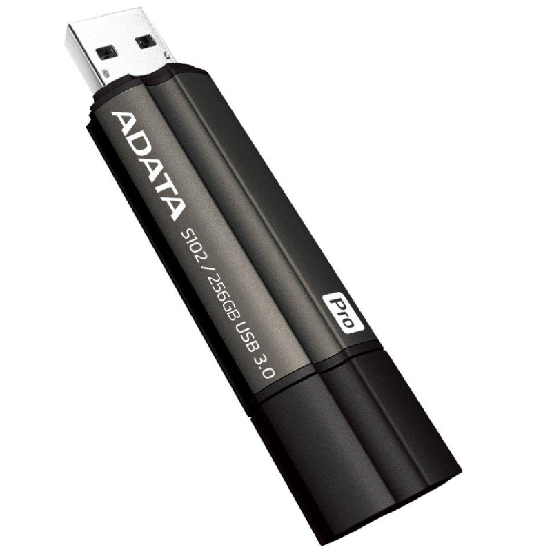 USB Flash ADATA S102 Pro 256GB, Titanium în Moldova - xstore.md photo 0