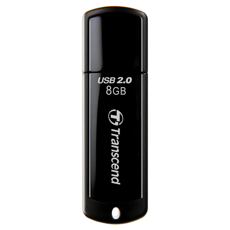 USB Flash Transcend JetFlash 350 8GB, Black în Moldova - xstore.md photo